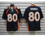 nike nfl jerseys denver broncos #80 thomas blue[elite]