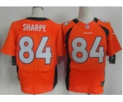 nike nfl jerseys denver broncos #84 sharpe orange[Elite]