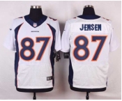 nike nfl jerseys denver broncos #87 jensen white[new Elite][jensen]