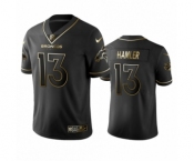 Denver Broncos #13 K.J. Hamler Black Golden Edition Vapor Limited Jersey