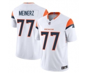 Men's Denver Broncos #77 Quinn Meinerz White F.U.S.E. Vapor Limited Football Stitched Jersey