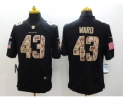 nike nfl jerseys denver broncos #43 ward black[salute to service limited]