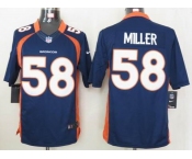 nike nfl jerseys denver broncos #58 miller blue[nike limited]