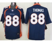 nike nfl jerseys denver broncos #88 thomas blue[nike limited]