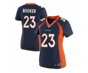 Women's Nike Denver Broncos #23 Devontae Booker Limited Navy Blue Alternate NFL Jersey