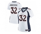 Women's Nike Denver Broncos #32 Andy Janovich Limited White NFL Jersey