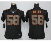 Womens Nike Denver Broncos #58 Von Miller Impact Limited Black Jerseys
