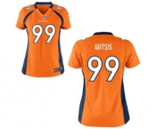 Women's Nike Denver Broncos #99 Adam Gotsis Orange Team Color NFL Jersey
