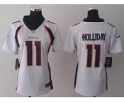 nike women nfl jerseys denver broncos #11 holliday white[new nike]