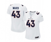 women nike nfl jerseys denver broncos #43 ward white[new game]