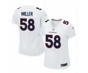 women nike nfl jerseys denver broncos #58 miller white[new game]