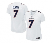 women nike nfl jerseys denver broncos #7 john elway white[new game]