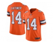 Youth Nike Denver Broncos #14 Cody Latimer Limited Orange Rush NFL Jersey