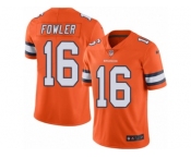 Youth Nike Denver Broncos #16 Bennie Fowler Limited Orange Rush NFL Jersey