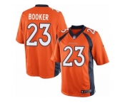 Youth Nike Denver Broncos #23 Devontae Booker Limited Orange Team Color NFL Jersey