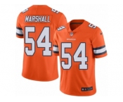 Youth Nike Denver Broncos #54 Brandon Marshall Limited Orange Rush NFL Jersey