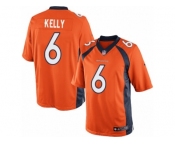 Youth Nike Denver Broncos #6 Chad Kelly Limited Orange Team Color NFL Jersey