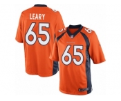 Youth Nike Denver Broncos #65 Ronald Leary Limited Orange Team Color NFL Jersey