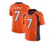 Youth Nike Denver Broncos #7 John Elway Vapor Untouchable Limited Orange Team Color NFL Jersey