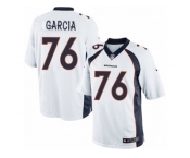 Youth Nike Denver Broncos #76 Max Garcia Limited White NFL Jersey