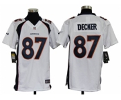nike youth nfl jerseys denver broncos #87 eric decker white[nike]
