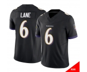 Men's Baltimore Ravens #6 Ja'Kobi Lane Black 2025 F.U.S.E. Vapor Limited Football Jersey Men's Baltimore Ravens #6 Ja'Kobi Lane Black 2025 F.U.S.E. Vapor Limited Football Jersey