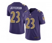 Men's Nike Baltimore Ravens #23 Tony Jefferson Limited Purple Rush NFL Jersey Men's Nike Baltimore Ravens #23 Tony Jefferson Limited Purple Rush NFL Jersey