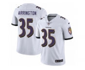 Men's Nike Baltimore Ravens #35 Kyle Arrington Limited White NFL Jersey