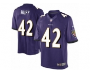 Men's Nike Baltimore Ravens #42 Marqueston Huff Limited Purple Team Color NFL Jersey Men's Nike Baltimore Ravens #42 Marqueston Huff Limited Purple Team Color NFL Jersey
