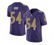 Men's Nike Baltimore Ravens #54 Zach Orr Limited Purple Rush NFL Jersey Men's Nike Baltimore Ravens #54 Zach Orr Limited Purple Rush NFL Jersey