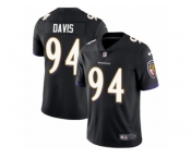 Men's Nike Baltimore Ravens #94 Carl Davis Vapor Untouchable Limited Black Alternate NFL Jersey Men's Nike Baltimore Ravens #94 Carl Davis Vapor Untouchable Limited Black Alternate NFL Jersey