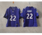 Women's Baltimore Ravens #22 Derrick Henry Black F.U.S.E. Vapor Football Jersey Women's Baltimore Ravens #22 Derrick Henry Black F.U.S.E. Vapor Football Jersey