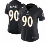 Women's Baltimore Ravens #90 Pernell McPhee Black Alternate Vapor Untouchable Limited Player Football Jersey