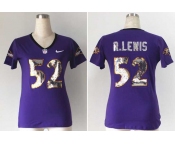 nike women jerseys baltimore ravens #52 r.lewis purple jerseys