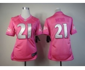 nike women nfl jerseys baltimore ravens #21 webb pink[nike love's]