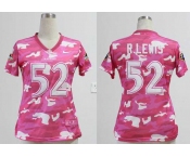 nike women nfl jerseys baltimore ravens #52 r.lewis pink[fashion camo]
