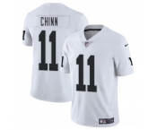 Men's Las Vegas Raiders #11 Jeremy Chinn White 2025 Vapor Football Stitched Jersey