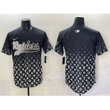 Men's Las Vegas Raiders Blank Black Limited Stitched Baseball Jersey