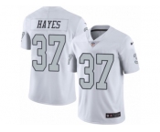 Men's Nike Oakland Raiders #37 Lester Hayes Limited White Rush NFL Jersey