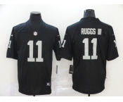 Men's Oakland Raiders #11 Ruggs III  Black Team Color Vapor Untouchable Limited Player Football Jersey