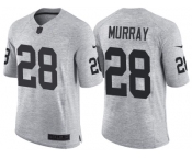 Nike Oakland Raiders #28 Latavius Murray 2016 Gridiron Gray II Men's NFL Limited Jersey