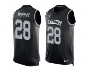 Nike Oakland Raiders #28 Latavius Murray Black Team Color Men's Stitched NFL Limited Tank Top Jersey