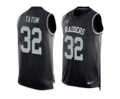 Nike Oakland Raiders #32 Jack Tatum Black Team Color Men's Stitched NFL Limited Tank Top Jersey