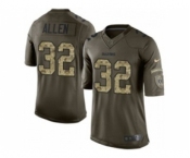 nike nfl jerseys oakland raiders #32 allen army green[nike Limited Salute To Service][allen]