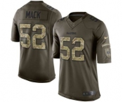 nike nfl jerseys oakland raiders #52 mack army green[nike Limited Salute To Service]