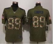 nike nfl jerseys oakland raiders #89 cooper army green[nike Limited Salute To Service][cooper]
