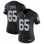Women's Las Vegas Raiders #65 Alex Cappa Black 2025 Vapor Football Stitched Jersey