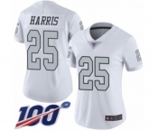 Women's Oakland Raiders #25 Erik Harris Limited White Rush Vapor Untouchable 100th Season Football Jersey Women's Oakland Raiders #25 Erik Harris Limited White Rush Vapor Untouchable 100th Season Football Jersey