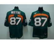ncaa (miami hurricanes) #87 wayne green