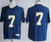 ncaa norte dame fighting irish #7 stephon tuitt blue[2013]